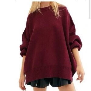 Free People Easy Street Tunic Sweater